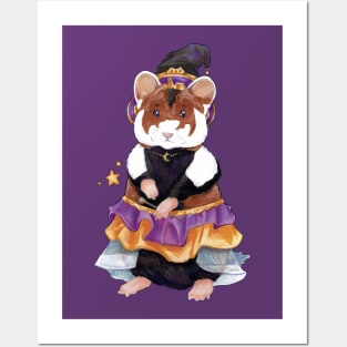 Witchy Hamster Posters and Art